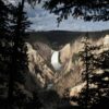 The Yellowstone River Lower Falls is pictured in a file photo at sunrise in Wyoming’s Yellowstone National Park. (OSV News photo/Lucy Nicholson, Reuters)