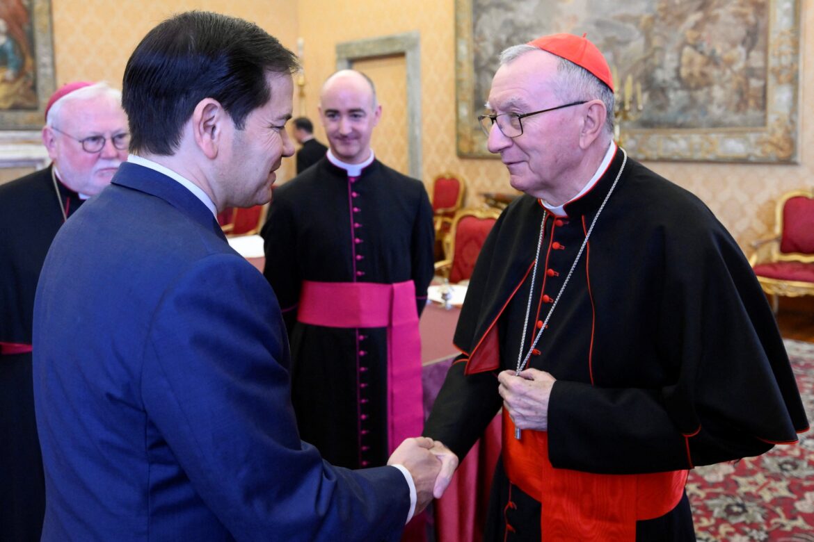RUBIO MEETS PAROLIN