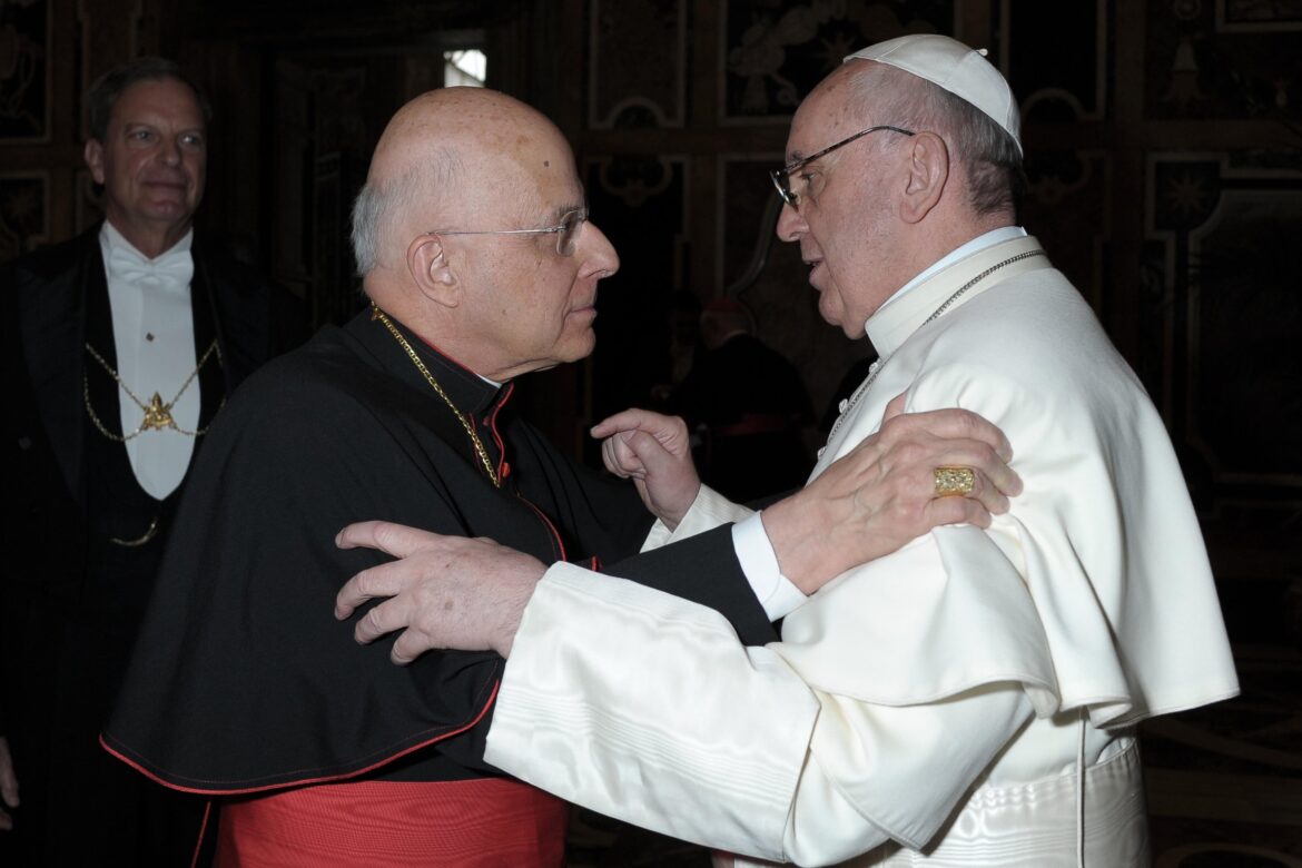 CARDINAL FRANCIS E. GEORGE CHICAGO POPE FRANCIS FILE PHOTO