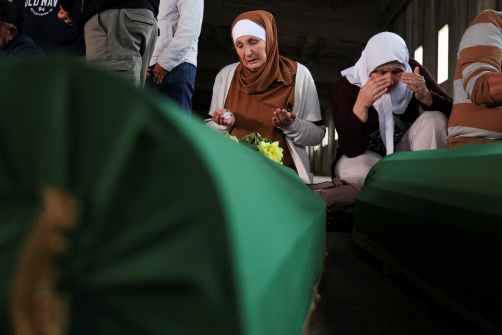 Wounds of Srebrenica...