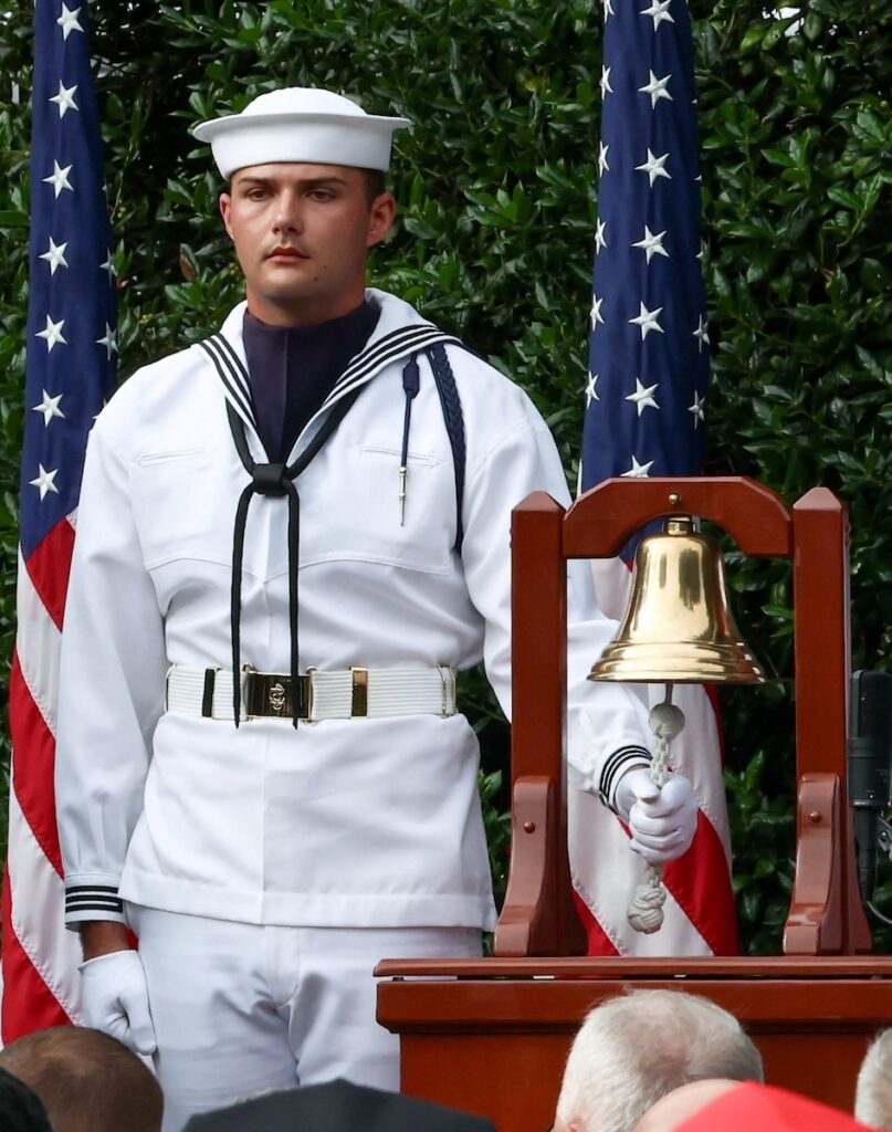 Trump marks 9/11 anniversary at Pentagon ceremony amid gloom of Charlie Kirk killing