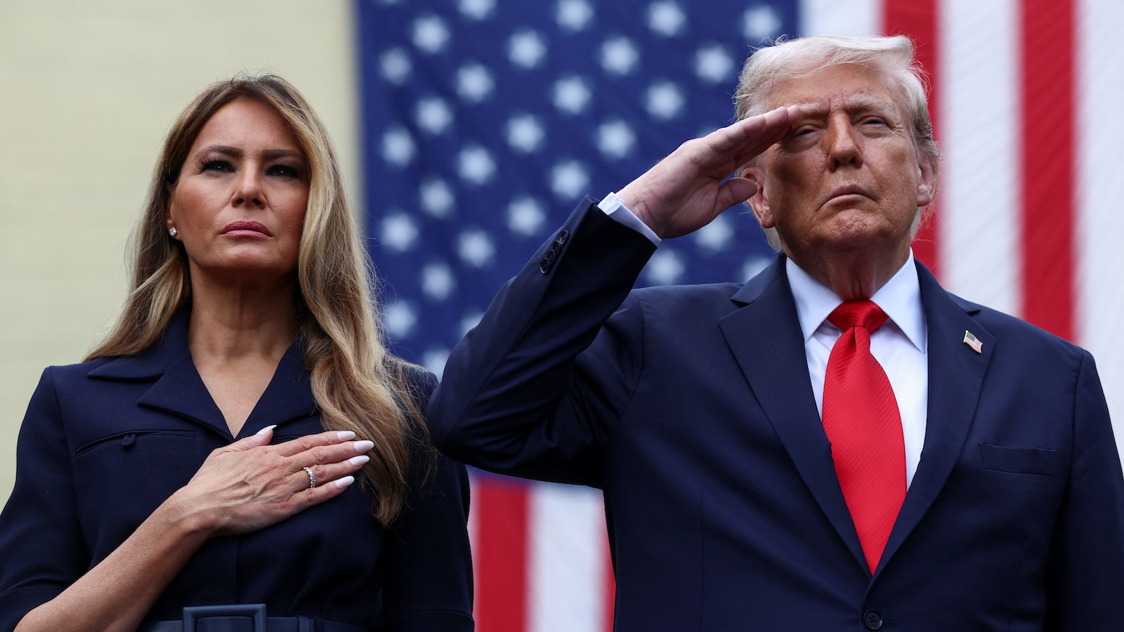 Trump marks 9/11 anniversary at Pentagon ceremony amid gloom of Charlie ...