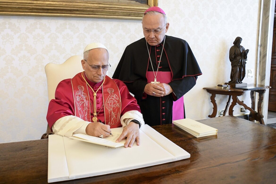 POPE LEO XIV SIGNS EXHORTATION ‘DILEXI TE’