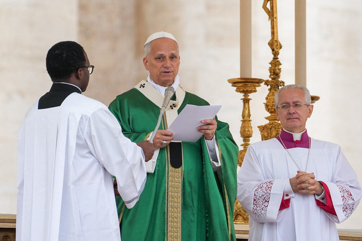 POPE LEO XIV MASS JUBILEE OF MIGRANTS AND MISSIONS