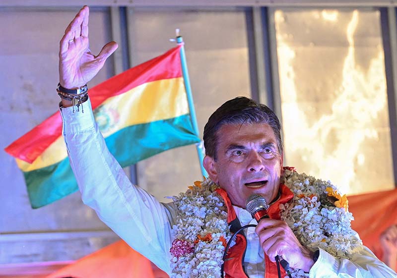 Bolivian church hope...