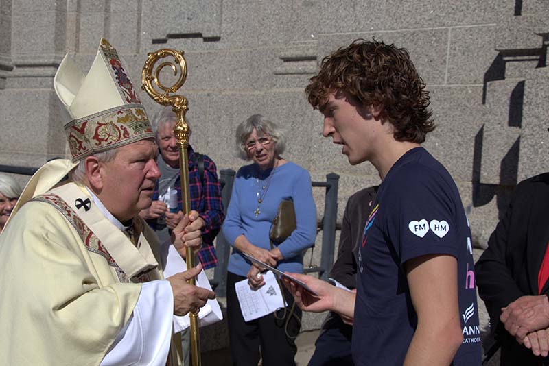 In first visit with...