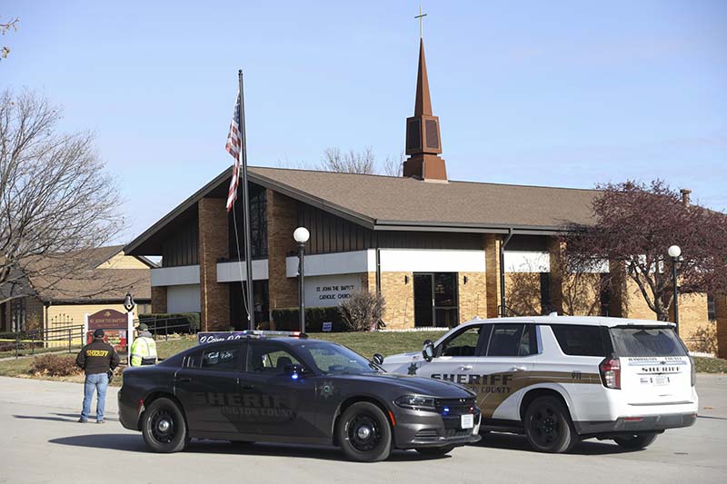NEBRASKA PRIEST MURDER CRIME SCENE