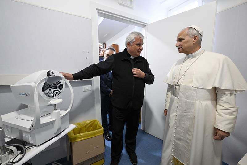 Pope inaugurates second Vatican medical clinic for the poor