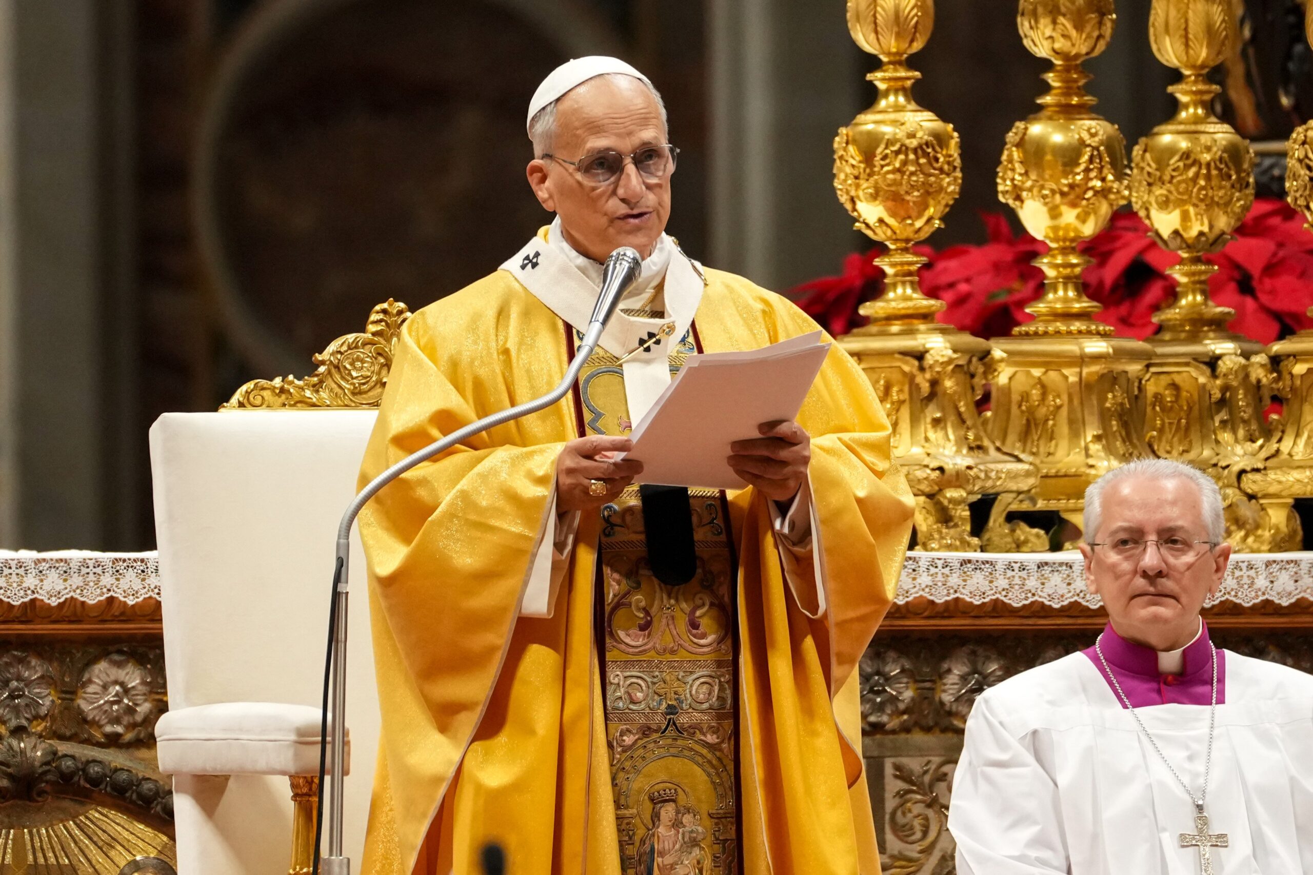 To turn away others is to turn away God, pope says on Christmas Eve