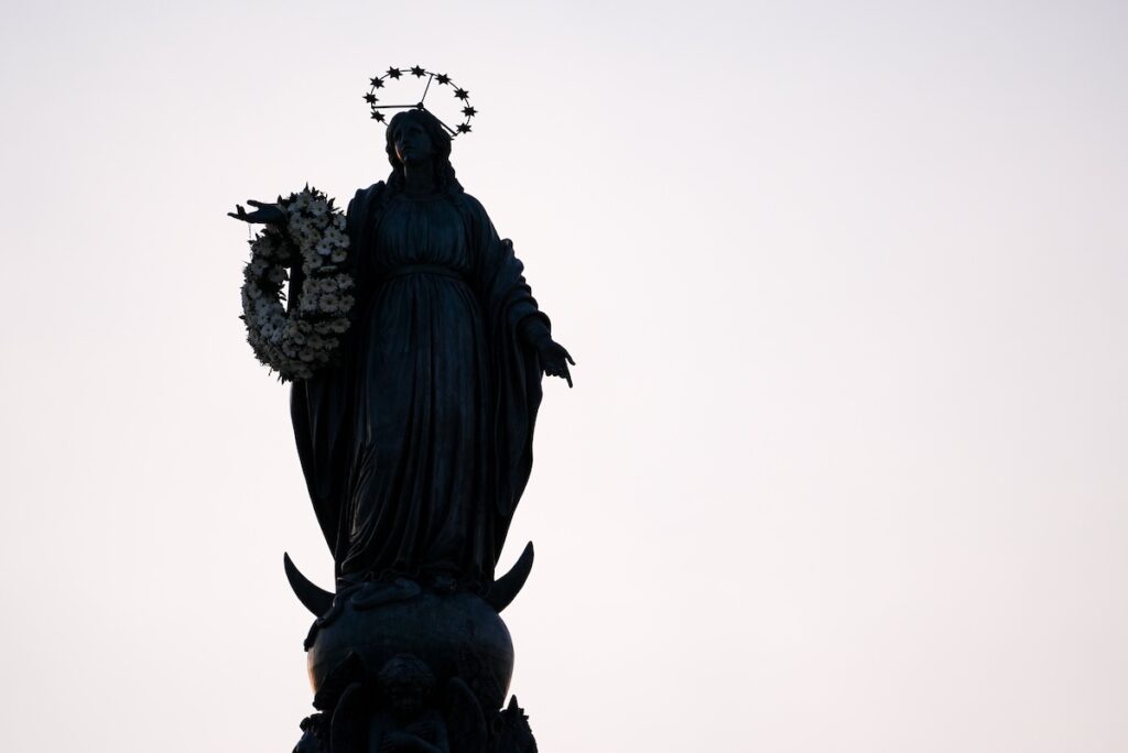 Pope prays Mary will...