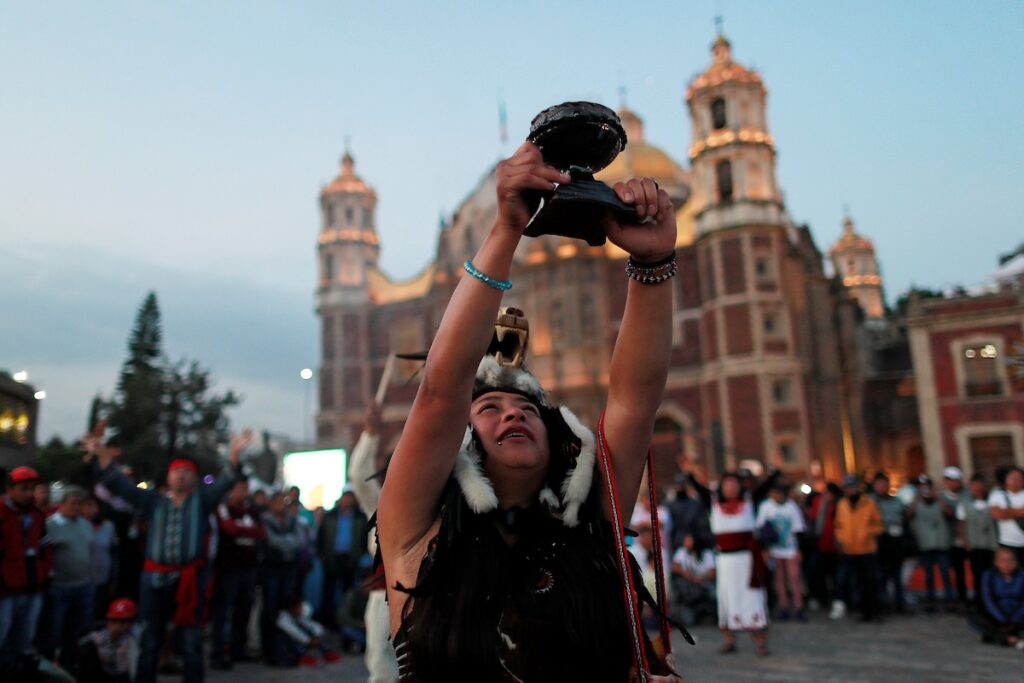 Guadalupe pilgrims f...