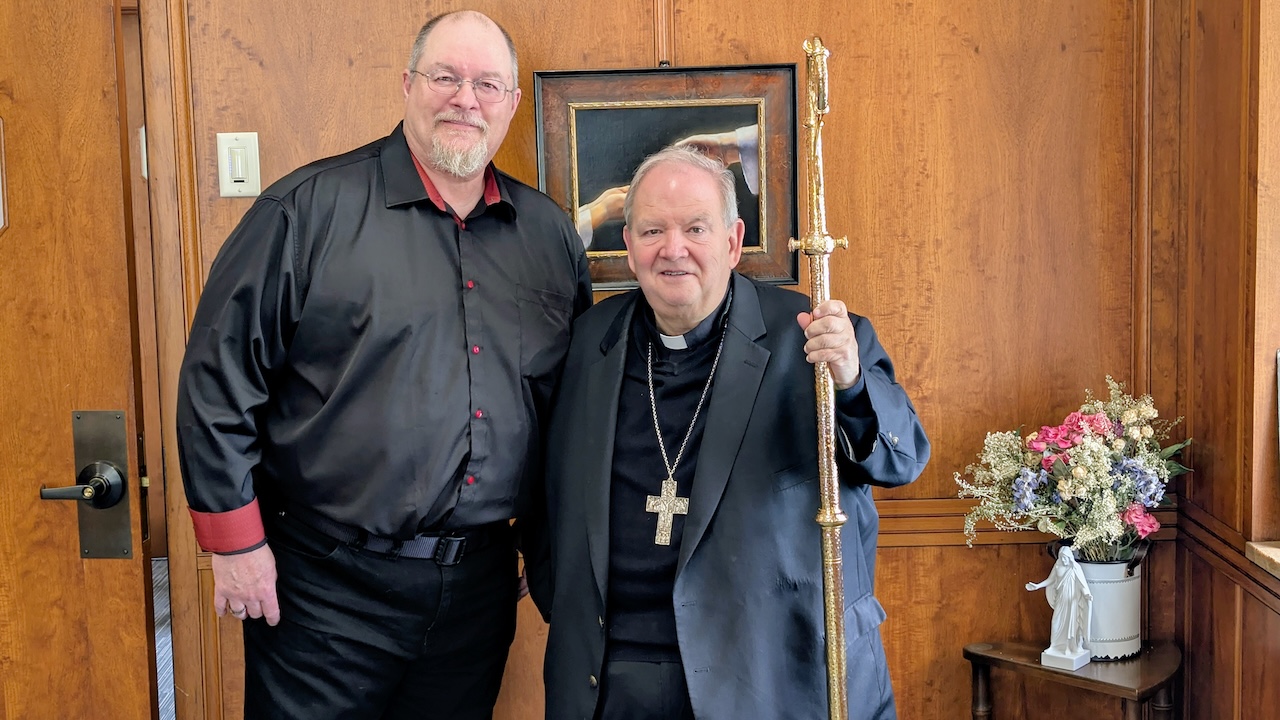 Wisconsin man’s Catholic faith revived after finding bishop’s crosier in scrapyard