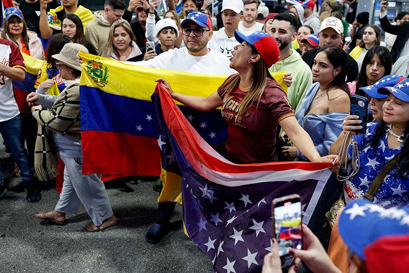 Florida Venezuelans react with hope amid fast-moving developments back home