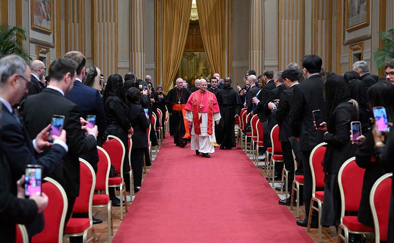 Pope delivers fierce defense of the unborn in address to diplomatic corps