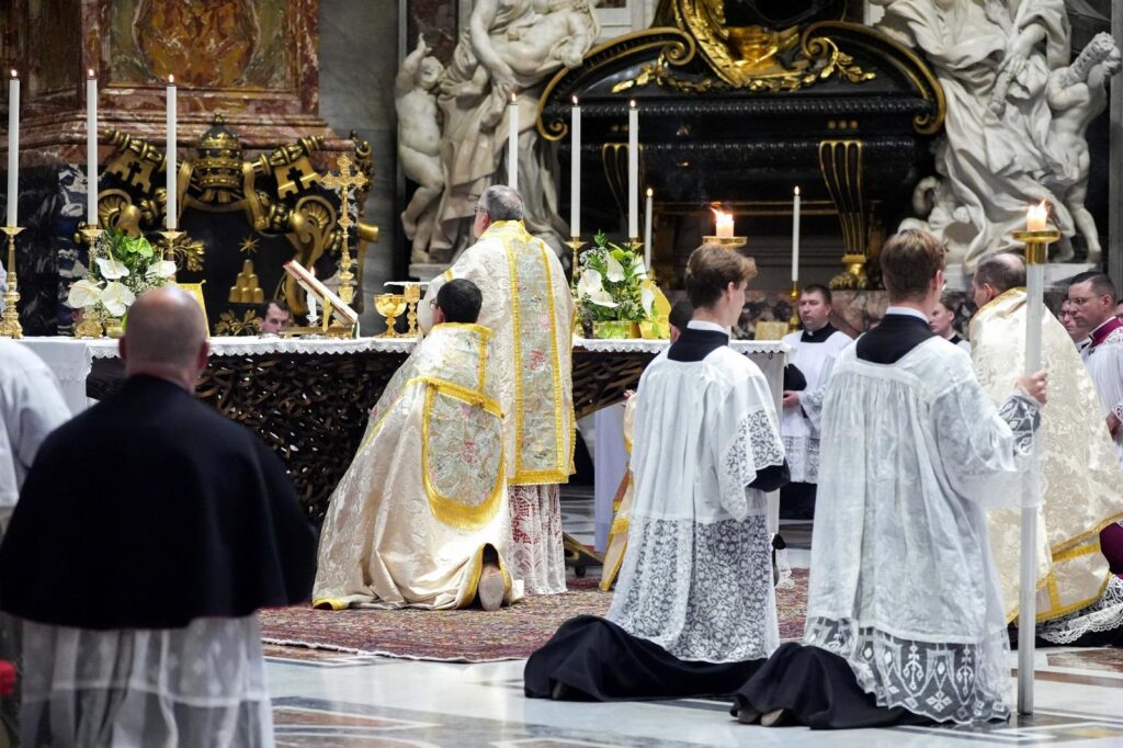 Latin Mass supporter...