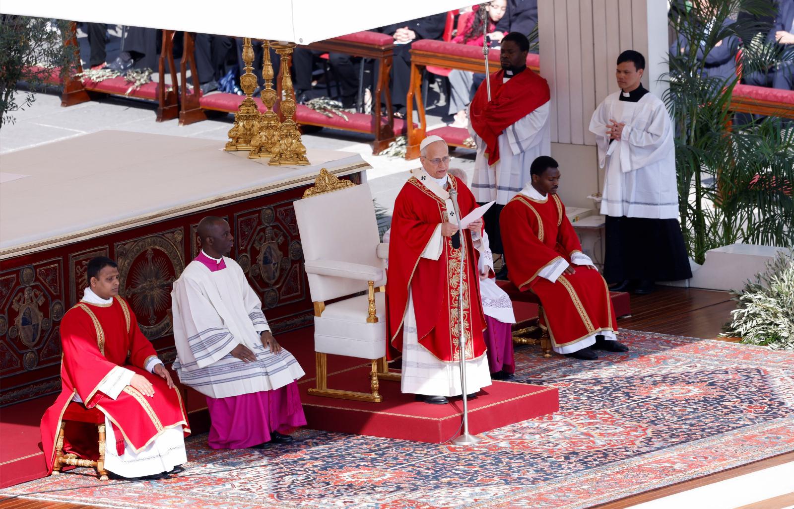 Full text: Pope Leo XIV’s first Palm Sunday homily