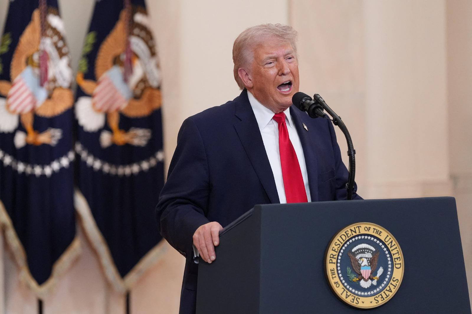 In primetime address, Trump cites nuclear threat as polls show most Americans disapprove of Iran war