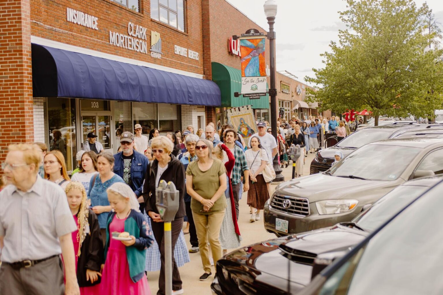 Pilgrim Process National Eucharistic Pilgrimage reaches Maine before turning toward ...