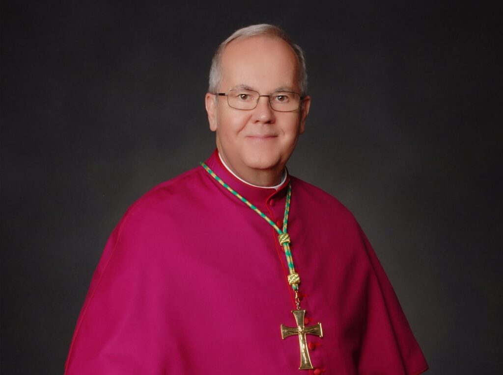 Bishop Joseph C. Bambera of Scranton, Pa., is pictured in a 2024 file photo. Bishop Bambera, chairman of the US. bishops' Committee on Ecumenical and Interreligious Affairs, has released a video message to the Jewish community as it celebrates Yom Kippur Sept. 20-21 amid rising antisemitism. (OSV News photo/courtesy Diocese of Scranton)