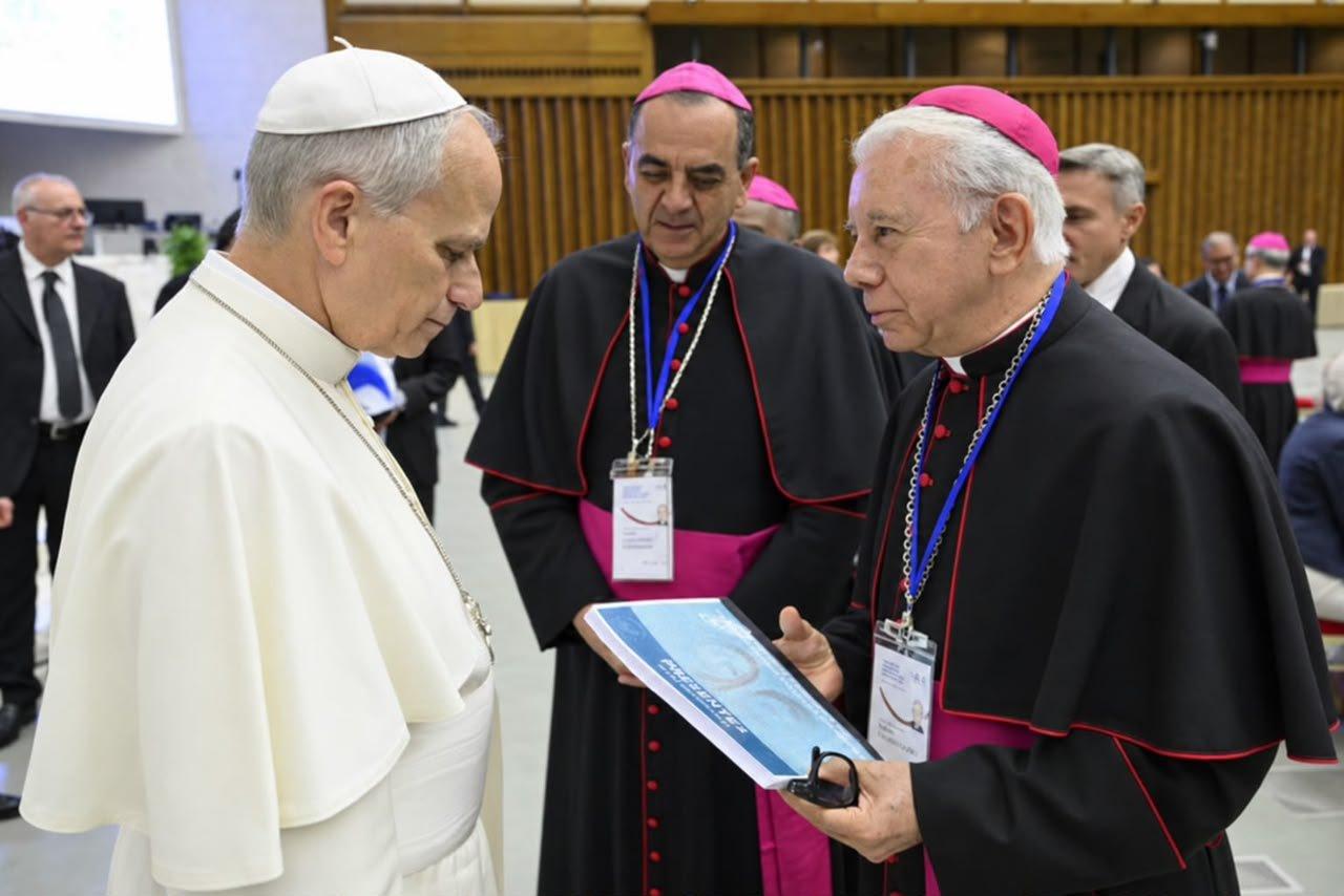 Ahead of pope’s surg...